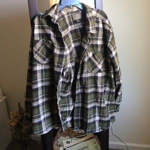 Plaid button down